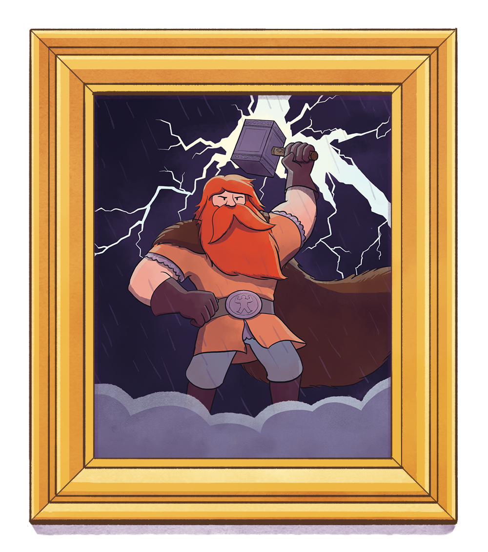 Gods and Heroes Illustrations